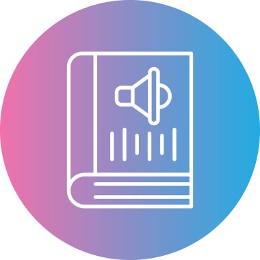 Belge simgesinin vektör illüstrasyonu