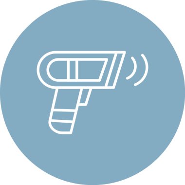 Modern otomatik simgenin vektör illüstrasyonu