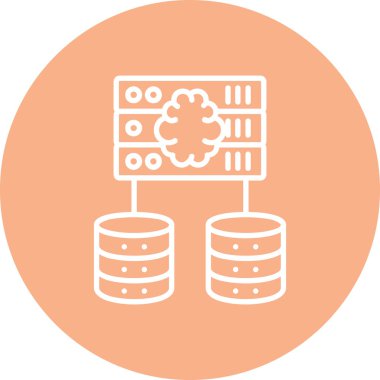 seo modern simgesinin vektör illüstrasyonu