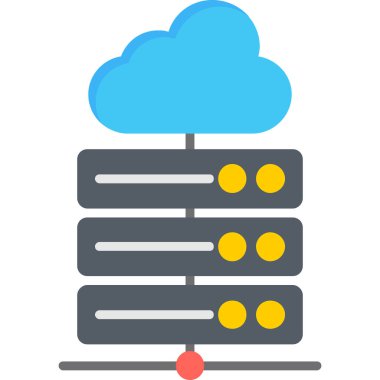 veri depolama sunucu simgesi