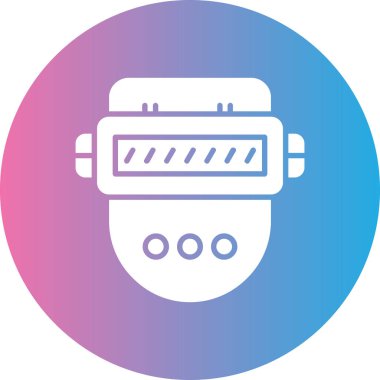 Modern b 'nin vektör illüstrasyonu eksik simgesi