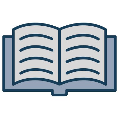 Kitap vektör resimlemesini aç