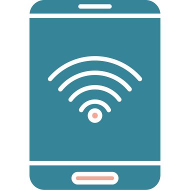 wifi vektör simgesi, modern biçim