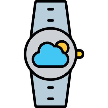 simge rengi dış hat vektörünü izle