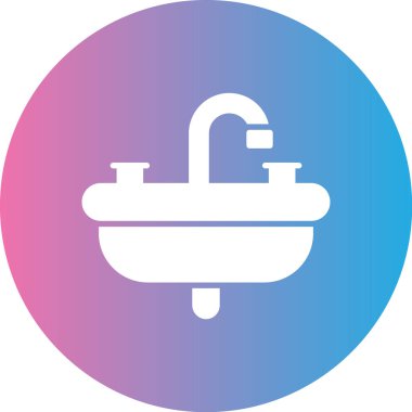 Modern b simgesinin vektör illüstrasyonu