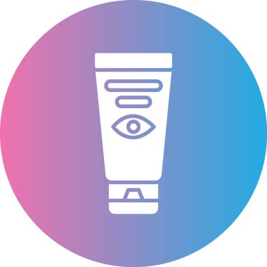 Krema. Web simgesi basit illüstrasyon