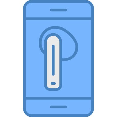 akıllı telefon simgesi vektör illüstrasyonu