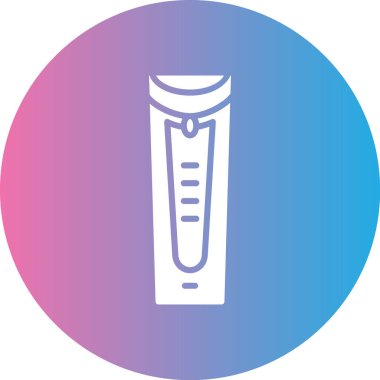 Modern b 'nin vektör çizimi tıbbi simge eksikliği