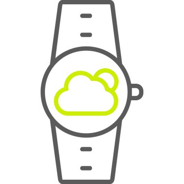 Akıllı çocuk. Web simgesi basit tasarım