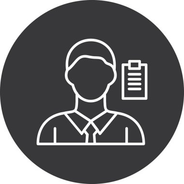 Doktor Simge vektör illüstrasyonu