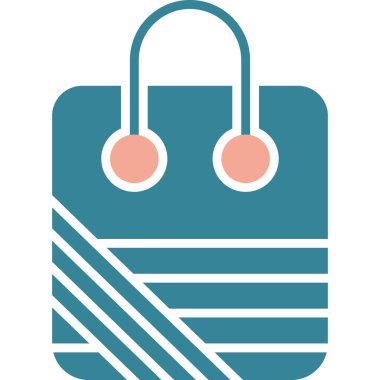 Alışveriş. Web simgesi basit illüstrasyon