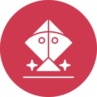 Modern roket simgesinin vektör çizimi