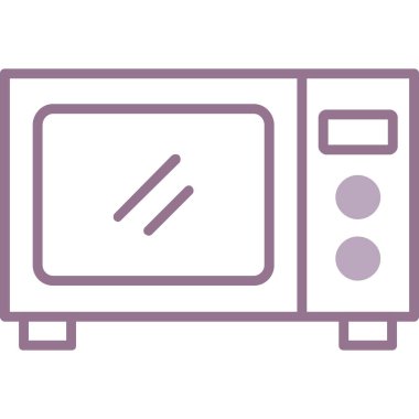 TV vektörü ince çizgi simgesi