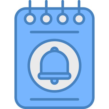 Takvim. Web simgesi basit illüstrasyon