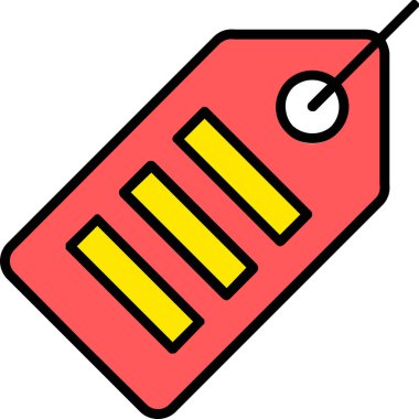 Kalem. Web simgesi basit illüstrasyon