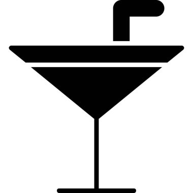 Kokteyl içki kutsal kişilerin resmi, vektör çizim