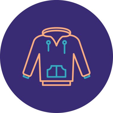 sırt çantası simgesi vektör illüstrasyonu