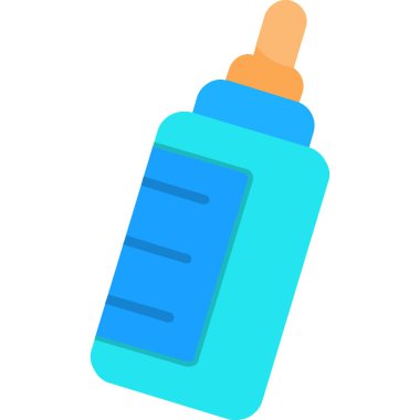 krema şişesi simgesi, izometrik stil