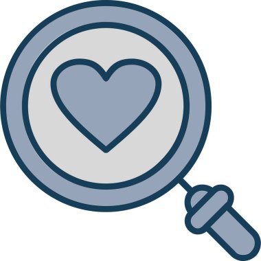 büyüteç simgesini sevmek