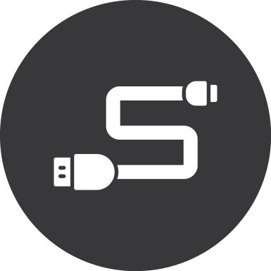 Modern oto tamir simgesinin vektör illüstrasyonu