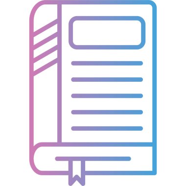 Modern bir simgenin vektör illüstrasyonu