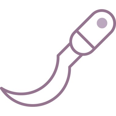 Tek bir simgenin vektör illüstrasyonu