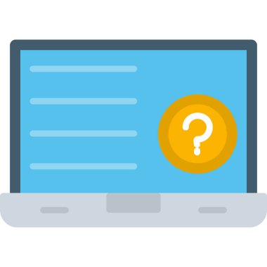 Konuşma baloncuğu vektör illüstrasyon tasarımlı dizüstü bilgisayar