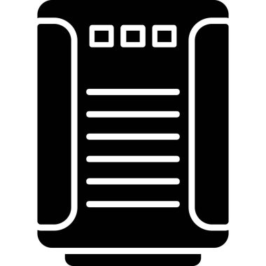 Web simgesi, basit tasarımın vektör illüstrasyonu