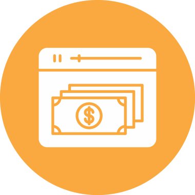 Nakit. Web simgesi basit illüstrasyon