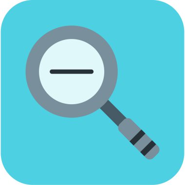 Arama renkli vektör simgesi