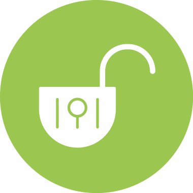 Modern bir simgenin vektör illüstrasyonu