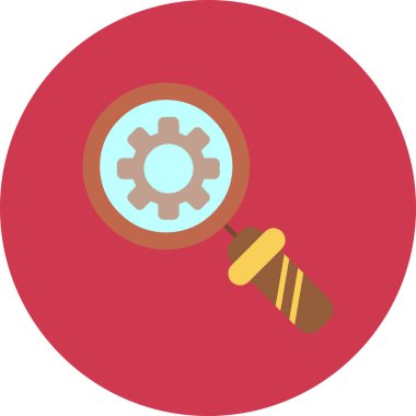 Modern simgenin vektör illüstrasyonu