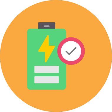 pil vektör illüstrasyonu.