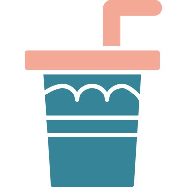 Kova. Web simgesi basit illüstrasyon