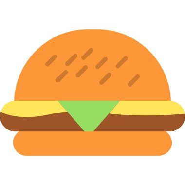 Hamburger vektör simgesi, modern biçim