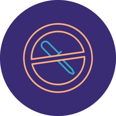 Pusula simgesinin vektör illüstrasyonu