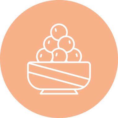 Gıda simgesinin vektör illüstrasyonu