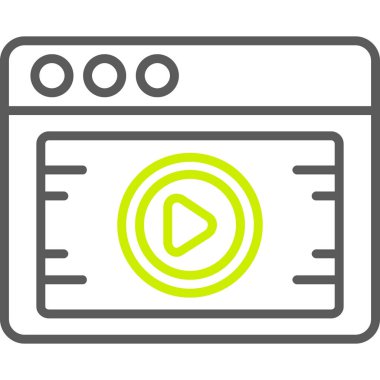 seo modern simgesinin vektör illüstrasyonu