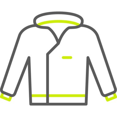 Ceket simge vektör çizim