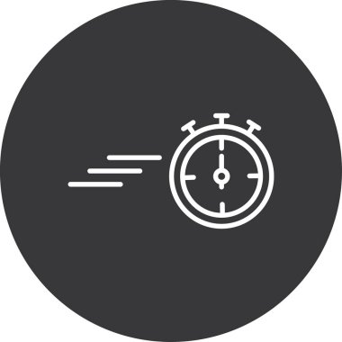 vektör izleme simgesi illüstrasyonu