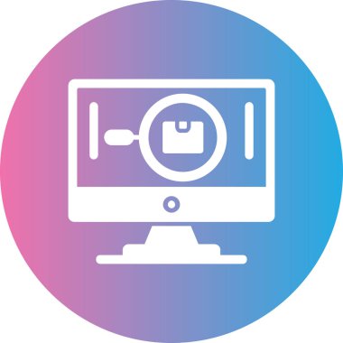 seo modern simgesinin vektör illüstrasyonu