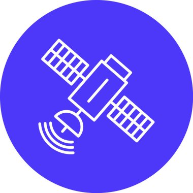 uydu anten simgesi vektörü