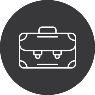 Seyahat simgesinin vektör illüstrasyonu