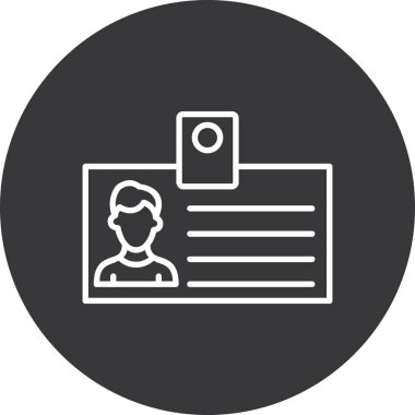 Modern simgenin vektör illüstrasyonu