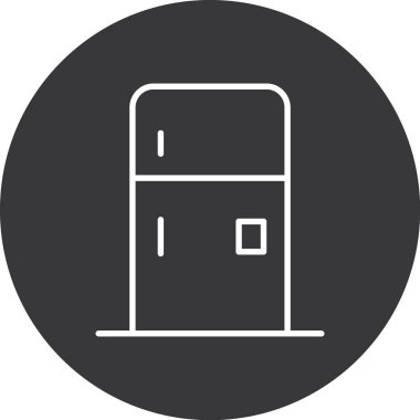 Mobilya simgesinin vektör illüstrasyonu