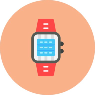 akıllı saat vektörü modern simgesi