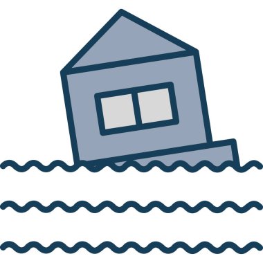 ev simgesi vektör illüstrasyonu