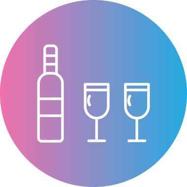 Vektör illüstrasyonu, simge ögesi arkaplanı