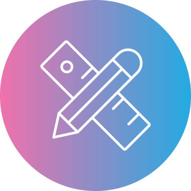 kalem simgesinin vektör illüstrasyonu