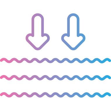 beyaz arkaplanda izole edilmiş ok renk simgesi. Ok başı sembolü. Navigasyon işareti. Değişken rastgele dinamik şekiller. vektör illüstrasyonu.